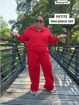 PETITE set. This set is silky, skin friendly. Doesn’t drag the ground. Several colors available. The petite sizes go quickly. I recommend sizing up. #tiktokshopcreatorpicks #tiktokshopstockup #sohochic #midsizepetite #petitestyle @Pinspark 