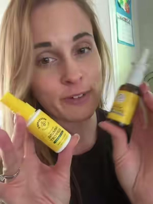 LOVE these NATURAL products for germ season #beekeepersnaturals #propolis #wildflowerhoney #nasalspray #throatspray 