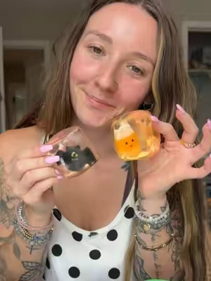 Halloween squishies! #halloween #squishy #tiktokshopstockup #squshytoys #boobasket 