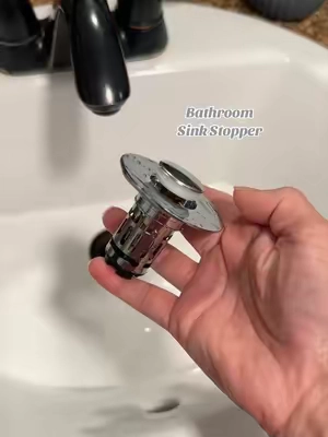 Bathroom Sink Stopper/ Tapon para lavamanos  #sinkstopper #homefinds  #christmasgifts #christmas 