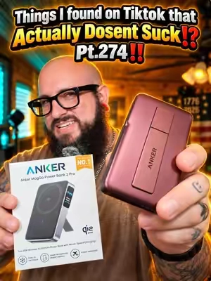 Anker's new MagGo 2 Pro 10,000mAh Qi2.2, Active Cooled Power Bank is freaking SICK🥶 #Anker #AnkerMagGo2Pro #FastCharging  #tiktokshopcreatorpicks #tiktokshopStockUp 