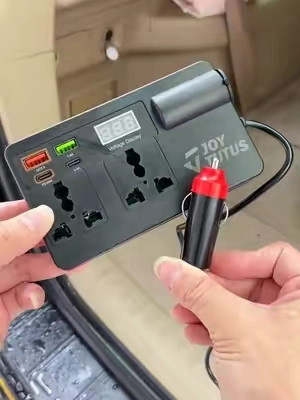 ¡Este adaptador de corriente para coche es revolucionario! ¡Cambia por completo tus viajes por carretera! #consejosparacoche #trucosparacoche#tiktokshop #autoparts #caraccessories