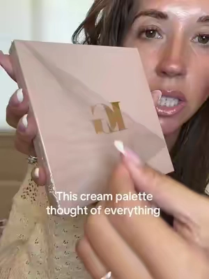 #Makeuppalette #lauragellerbeauty #makeupkit  #creammakeup 