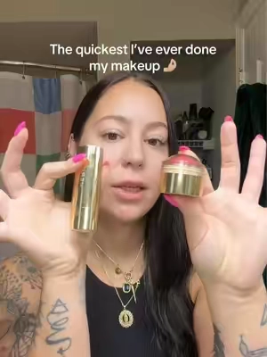 Easy to use & seamless results 😍 #meritbeauty #makeuponthego #quickmakeup #nomakeupmakeup 