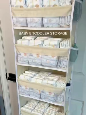 the one in my toddlers room holds stuffies, books, and some other misc things! love that these have the super strong inserts so there’s no bending 😍 #nurseryessentials #babyessentials #babyregistry #diapers #organizationhacks 