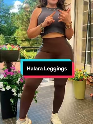De workout a outfit en segundos 😍✨ Amo cuando encuentro una pieza que puedo usar de mil maneras… y estos leggings ya se convirtieron en mis favoritos. 🍂🤎 #leggings #halaraleggings #halara #OOTD #leggingsoutfit 