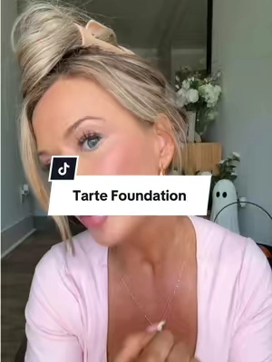 Replying to @Nebgirl The only foundation I wear that gives me coverage + a dewy glow. @tarte cosmetics #tarte #tartefoundation #tartecosmetics #tartetimelessfoundation #over40makeup 