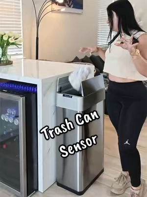 #trashcan #sensor #automatic #stainlesssteel @Arlopu 