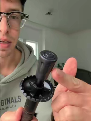 This new hiking stick is full of surprises #hikingstick #Hiking #hikinggear #camping #rhinousa 