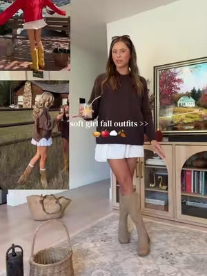 bouji on a budget fall edition☕️☕️☕️ #falloutfits #boots #fallboots #drscholls #fallsweaters 
