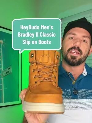 Comfort that looks good enough for work and feels good enough for all-day wear. 🥾HeyDude Bradley 2, the perfect shoe for Fall Style and Comfort for Men’s shoe and footwear. #HeyDude #MensShoes #Style #comfortable #tiktokshopcreatorpicks Disclaimer Pricing is subject to change. @HeyDude 