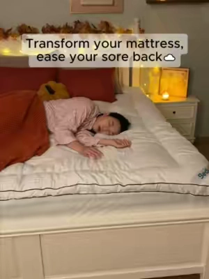 8 Transform your mattress,ease your sore back #BedloreFallRefreshMustHaves #tiktokshopstockup #BedloreGiftideas #BedloreHomeLifeimprovement #Sohochic