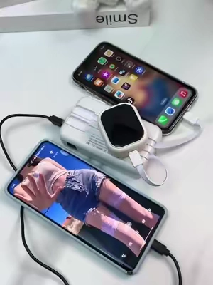 Wall charging + built-in lightning + tepy-c, USB-c, lightning charging cable. Don't miss it!#summervibes☀️ #wirelesscharging#fastcharging #dealsforyoudays #tiktokshopstockup
