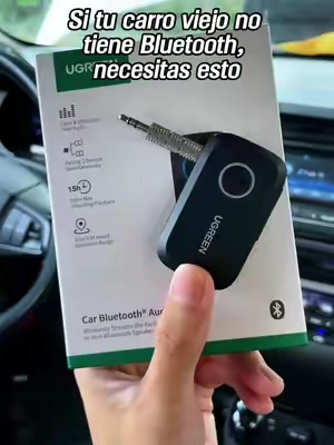 Si tu carro viejo no tiene Bluetooth, necesitas esto#auxcord #bluetooth #tiktokshopmemorialday #oldcar #fyp 