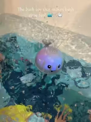 We’ve had this whale for months and he has yet to get tired of it!  #bathtoy #bathtime #kidsbathtoys 