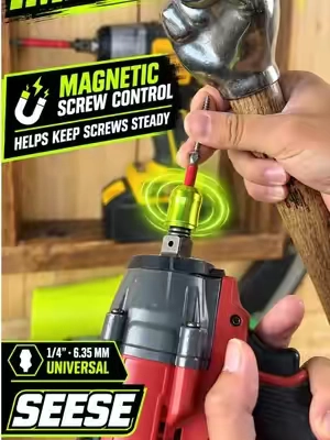 🔨 Hammer what the crap? It actually works! 🤯 Comes with two and it's on sale today. 🎉#toolupgrade #magnetic #diyproject #woodworking #tiktokshop 