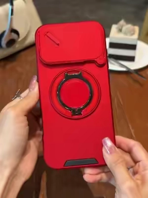 Multi-function iPhone lens protection bracket mobile phone case#Magnetic #iphonecase #iphonecase #iphone17promaxcase 