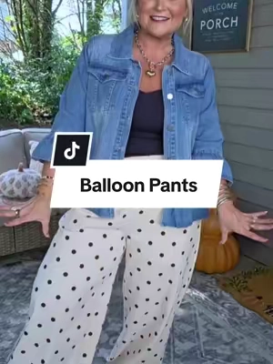 OK, these are adorable 🤎✨️ @Yeokou #balloonpants #polkadot #falloutfits #tiktokshopstockup #CapCut 
