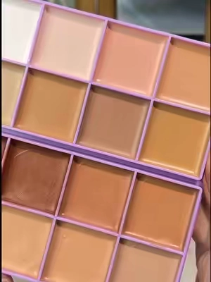 Highlight & contour from ONE affordable palette?! 😭 Yeah, they ate with this one🤏🏾 #concealerpalette #affordablemakeup #makeupfinds #highlightandcontour #tiktokshopfinds