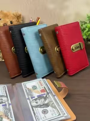 💰Ahorra $10 000 al año con este libro de ahorros con cerradura de contraseña. Etiquetas：#fyp #tiktokshop #savemoney #cashstuffing #fouyou