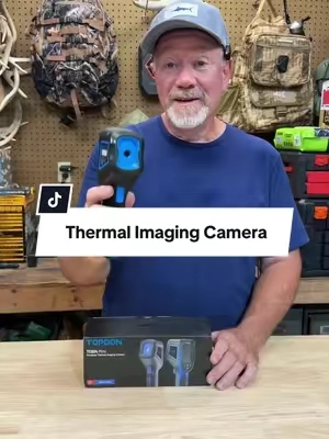 TOPDON TC004 Handheld Thermal Imaging Camera, -4°F~842°F, High/Low Temp Alerts, Handheld Infrared Imaging ##thermalimaging##thermalcamera##mechanictools##tiktokshopcreatorpicks##falldealsforyou@@TOPDON USA