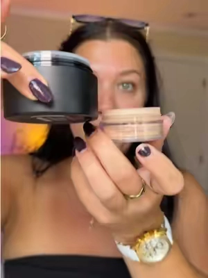Replying to @Dr. Erin Cooper more than DOUBLE the foundation…but did not double the price!? 👀 okay @bareMinerals , you have our attention👏🏽🤭 #bareminerals #powderfoundation #loosepowder #makeupover30 #baremineralsfoundation 