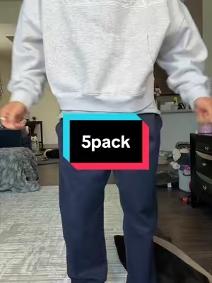 5’8 155 Size M #baggy #sweatpants #fleece #5pack 
