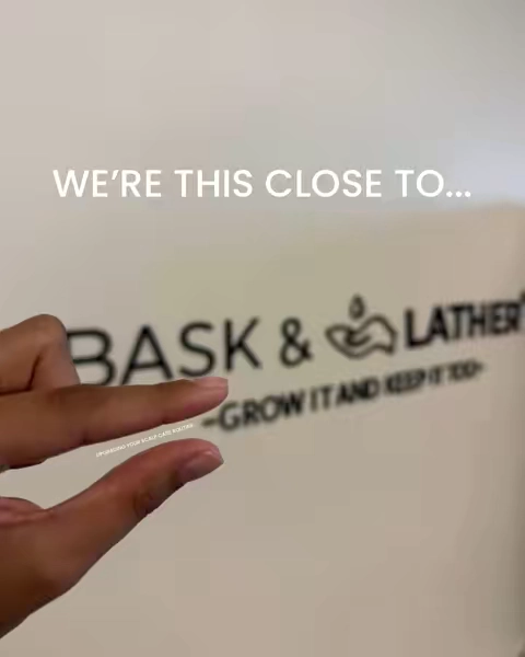 We're this close to 🤏 upgrading your scalp routine? 👀 Because we heard you REALLY need it! From pre-poo to leave-in, our Scalp Therapy System has everything you need for a complete 4-step scalp care routine. Because healthy hair starts at the scalp. 💛  #baskandlatherco #scalptherapysystem #hairtok 