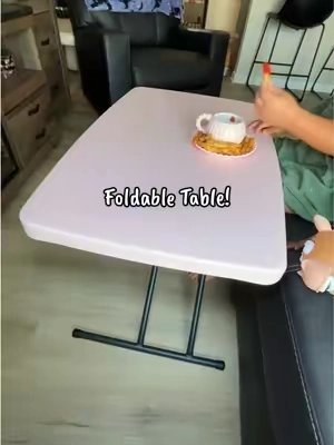 This foldable table is super convenient! #foldabletable #foldingtable 