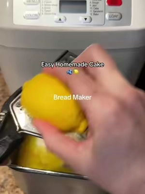 Real food, real simple. #breadmaker #cakemaker #homemadebread #madefromscratch #lemonblueberry 