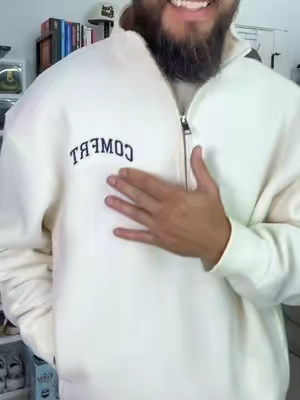 @Comfrt Q-Zip Lounge Fleece #comfrt #quarterzip #sweater #fall #winter 