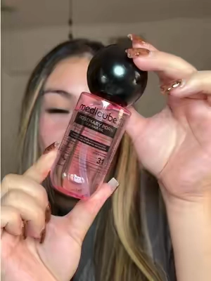 silky shinny smooth hair 🫦✨ #medicube #medicubehair 