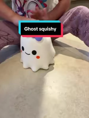 A spooky little squishy toy the kids will love for Halloween. #tiktokshopcreatorpicks #GhostSquishy #HalloweenFun #SquishyToy #KidsHalloween 