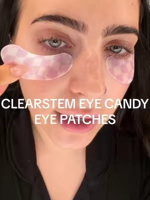 like an espresso shot for your undereyes ☕️ I loveeeee these @CLEARSTEM Skincare  #clearstem #clearstemskincare #eyepatches #undereyebags #undereyecircles 