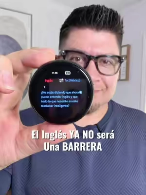 AI Translator Badge Una herramienta práctica para romper la barrera del idioma: habla, escucha y facilita conversaciones en distintos idiomas desde un dispositivo compacto que puedes llevar contigo. #traductorinteligente #traductorportatil #traductordeidiomas #aitranslator #tiktokshoprestock 