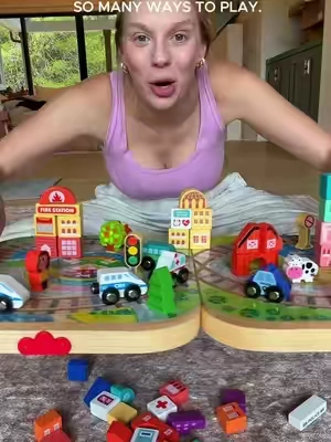 This is my toddler’s favorite toy! We play with it every single day #ScreenFreeToys #ScreenFree #ChristmasGift #KidsGift #ToddlerToy @edutree_toys 