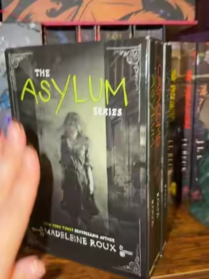 Spooky season reads. #TBR #BookTok #Asylum #AsylumBookSeries #SpookySeasonBooks 