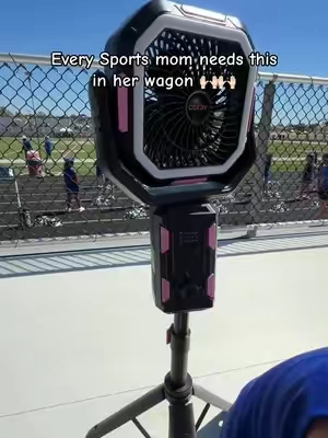 I bring mines everywhere! Ballpark, soccer field, camping, hunting, everywhere. #campingfan #portablefan #campinghacks #outdoorgear #tiktokshopstockup 