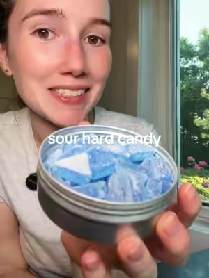 #sourhardcandy #sourcandy #poppincrunch #sourblueraspberry