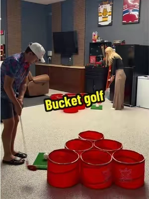 It gets out of hand sometimes! #golfgame #poppong 