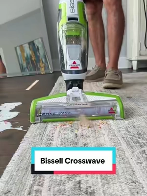 I had no idea how dirty your carpets really are 🥴 #bissellcrosswave #vacmop #vacuummop #mop #tiktokshopcreatorpicks 
