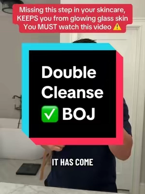 You need to be double cleansing to really help to finally get that glass skin! It’s the first and really important step to get rid of all the makeup and dirt and gives you a clean canvas for all your expensive skincare. @Beauty of Joseon Double Cleanse is my favorite because it cleanses your skin without stripping the hydration. Just a quick disclaimer: While I’m a licensed pharmacist, the advice I share here is for general educational purposes only. Always check in with your own doctor or healthcare provider for personal medical advice.  #tiktokshoprestock #doublecleansing #facewash #facewashproducts #koreanskincare 