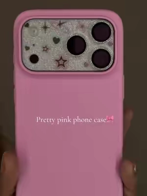 And the cute little stickers add onto the case so well!🥹🎀 #pinkphonecase #iphone18promax #contentcreator #phonecase #fypシ゚viral  