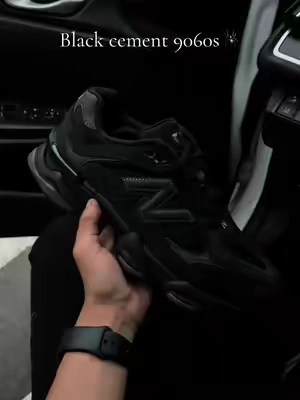 Black cement 9060s😍😍 #shoegame #sneakerhead #comfyshoes #newbalance #newbalance9060  gifts for