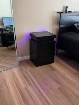 Perfect night stand 😍✨ #lednightstand #nighstand #bedside #bedroom #bedroomdecor 