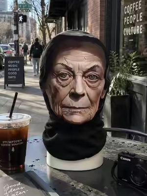 professor mcgonagall #halloweencostume #mask #fyp 