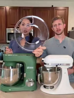 Extra large batches no problem!! #kitcheninthebox #standmixer #homebaker #kitchenappliance 