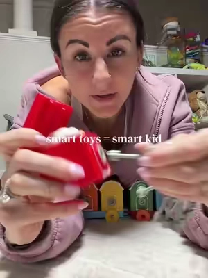 This train set is one of the best for our little learners #toddlerfinds #toddlertoys #toddlerlearning #earlylearning #educationaltoys 