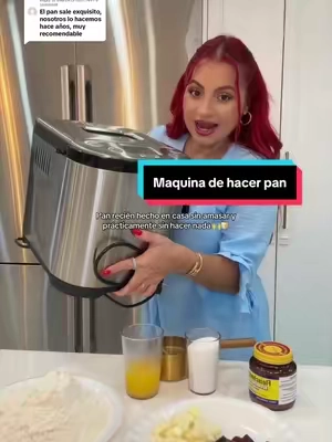 Replying to @user2413102011491 El olor a pan recién hecho en casa 🤤🍞 Esta máquina se encarga de prácticamente todo el proceso por ti. #BreadMaker #HomemadeBread #BreadMachine #kitcheninthebox#tiktokshopcreatorpicks  