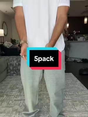 5’8 155 Size M #baggy #sweatpants #fleece #5pack 